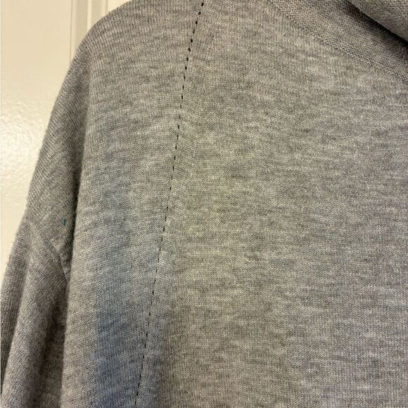 JOH CASHMERE Sarah Sweater Heather Gray Women’s Size Large - Picture 5 of 8